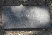 Files, Merrol Burton (1914-1980), Grave Marker