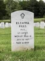 Thumbnail for Files, Elzapha (1917-1997), Military Tombstone