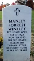 Winkley, Manley Forrest, PFC