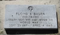 Bauer, Floyd E., SSgt