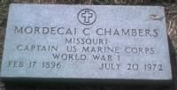 Thumbnail for Mordecai Campbell Chambers Headstone