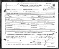 Frank Henry Sobey, Birth Certificate