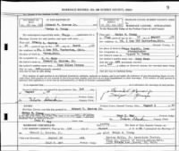 Marriage of Edward L Morrow Jr to Madge A Young CROP