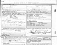 Marriage of Edward L Morrow Jr to Edna Fleming Tevis CROP