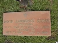 Gloer, David Lawrence, 1stLt