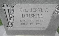 Driskill, Jeryl Franklin (Skeeter), PFC
