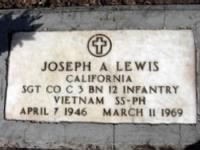 Lewis, Joseph Anthony, SGT