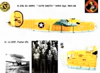 Thumbnail for B24-D 42-40991 - Kate Smith - 345th Squadron, 98th Bomb Group