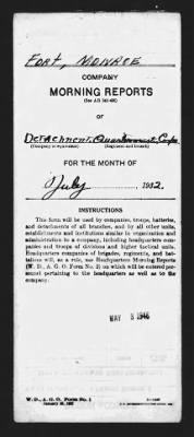 Thumbnail for Detachment Quartermaster Corps > Jul 1932