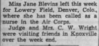 Jane Blevins - The_Knoxville_Journal_Sun__Feb_20__1944_