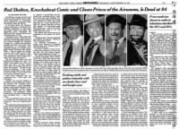 September 18, 1997 - NYTimes_ObitRedSkelton