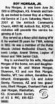 Obituary for Roy Morgan, Jr, The Kansas City Star from Kansas City, Missouri on February 28, 2007, pg18