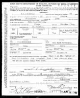 John M Lindsley, Birth Certificate