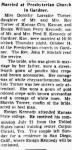 Marriage of Dorothy Lorraine Turner _ William Perry Kennedy - The Kansas City Star, 24Oct1943