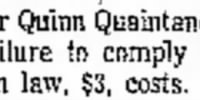 Moyer Quinn Quaintance, failure to comply with inspection law - Greely Daily Tribune, CO, 06Mar1965