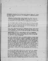 Log of events regarding flight  9 Feb 1942 pg 1