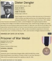 Dieter Dengler - POW Medal Recipient