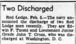 Clipped from The Billings Gazette Billings, Montana 06 Feb 1946