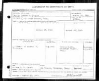 George Duncan Gillespie birth certificate