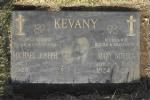 Kevany headstone from Romper90069 on Findagrave adj ca 2016