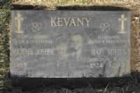 Kevany headstone from Romper90069 on Findagrave adj ca 2016