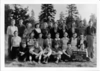 1938 Sisters, Deschutes, Oregon Ray E Durfee Front Row, far right from kkswank on Ancestry adj