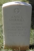 Ann Lee Merrill headstone - findagrave