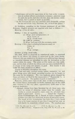 Official Document > The Treatment of Prisoners of War in England and Germany