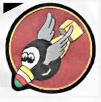 Symbol of the 44th Bomb Group, the Flying Eightballs