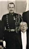 1938-Milt Attache Guenther standg w US Amb to Estonia Wiley Natl Archives photo