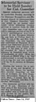 Thumbnail for Chilton Times 14 Jun 1945_obit Guenther