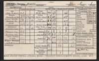 Clarence Albert Korkowski, Saint Mary's Naval PreFlight School, 31Oct1945 Card