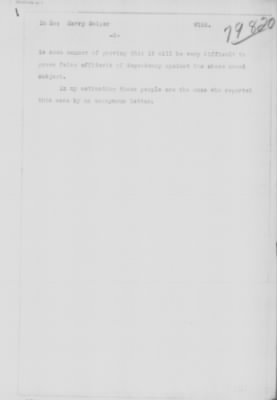 Old German Files, 1909-21 > Harry Geiger (#79820)