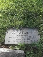 Pawlowicz, Dennis Wayne, PFC