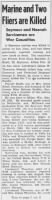 Kraft, Kenneth Anthony - The Post-Crescent (Appleton, WI) 19 Mar 1945 pg 1