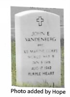 Vandenberg Headstone