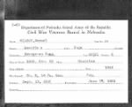 Thumbnail for Nebraska, U.S., Grand Army of the Republic, Burial Records, 1861-1948 for Samuel Wilson.jpg