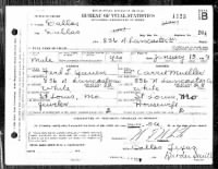 Gauen, Birth Certificate