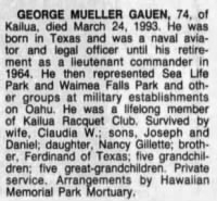 The Honolulu Advertiser Honolulu, Hawaii • Sat, Apr 24, 1993 Page 4