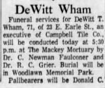 Wham DeWitt obit The_Greenville_News_Jun_10_1963_pt1