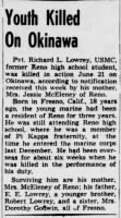 Killed on Okinawa Reno_Gazette_Journal_Sat__Jun_30__1945_