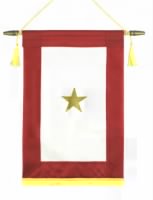 Gold Star Window Banner