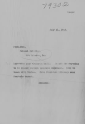 Old German Files, 1909-21 > Various (#8000-79302)
