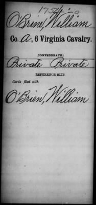 William > O'Brine, William