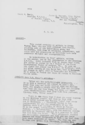 Old German Files, 1909-21 > Various (#8000-90754)