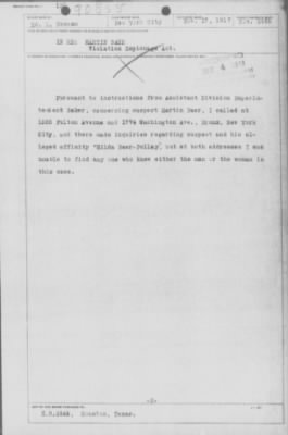 Old German Files, 1909-21 > Martin Baer (#90855)