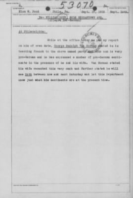 Old German Files, 1909-21 > William Roth (#53070)