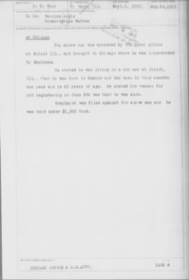 Old German Files, 1909-21 > Various (#63579)