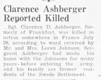 Thumbnail for Ashberger_Clarence_Reported_Killed_Marshall_County_News_August_31_1944_page_9.jpg