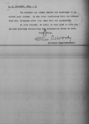 Old German Files, 1909-21 > Dr. Frederick A. R. von Strensch (#8000-34682)